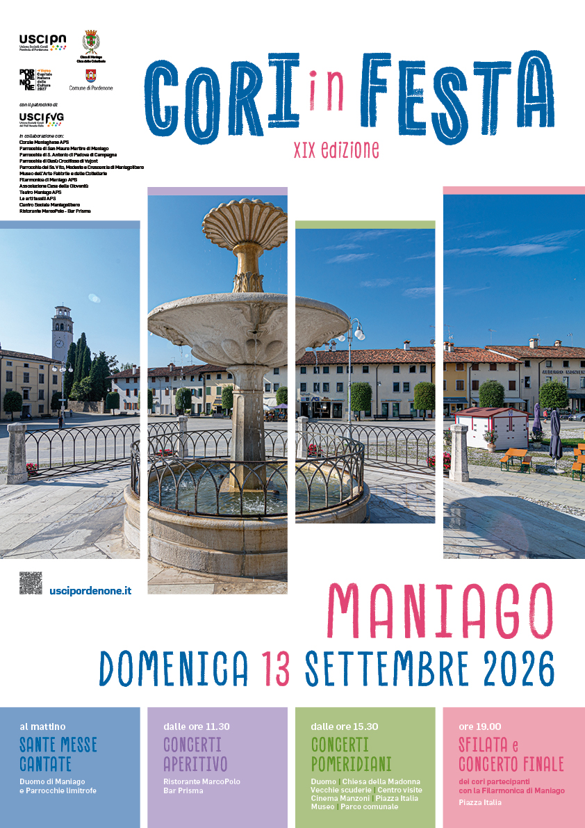 Cori in festa 2026 manifesto A3